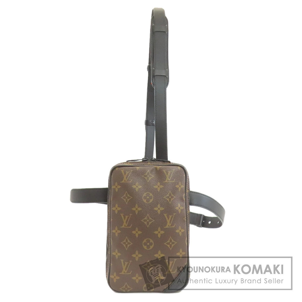 Louis Vuitton Utility Side Bag Hip Waist Monogram Canvas